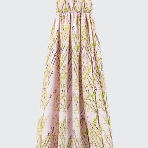 BERNADETTE Blossom-Print Maxi Dress